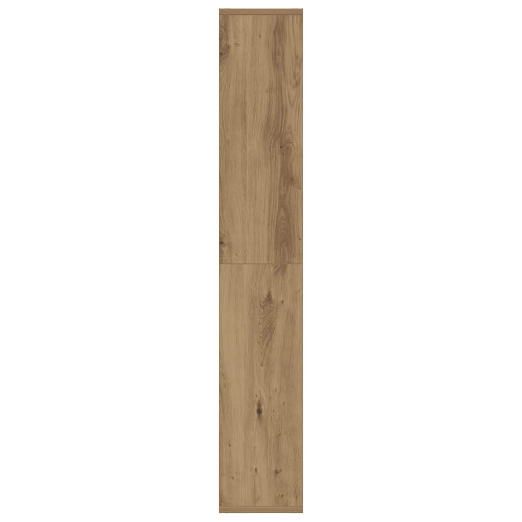 Bücherregal Artisan-Eiche 60x20x120,5 cm Holzwerkstoff