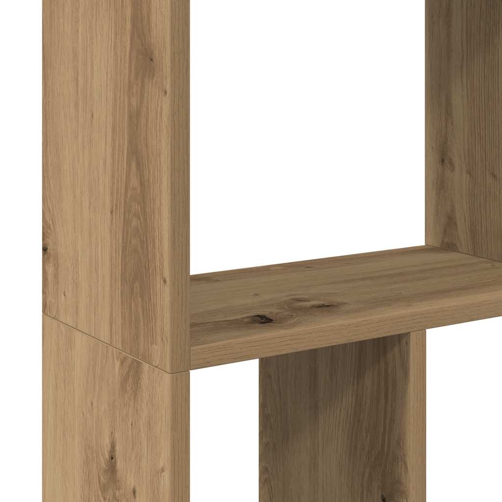 Bücherregal Artisan-Eiche 60x20x120,5 cm Holzwerkstoff