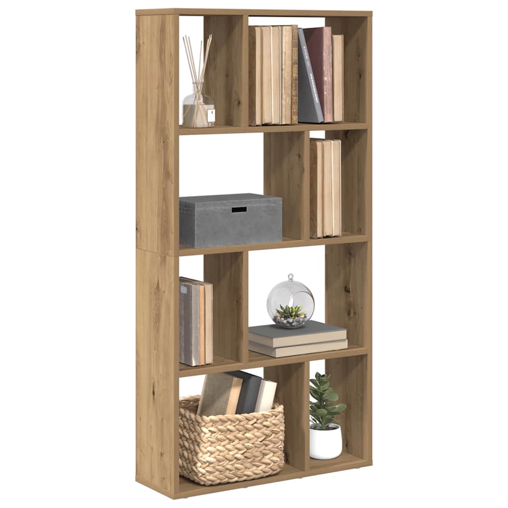 Bücherregal Artisan-Eiche 60x20x120,5 cm Holzwerkstoff