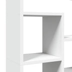 Bücherregal Weiß 72x20x120,5 cm Holzwerkstoff