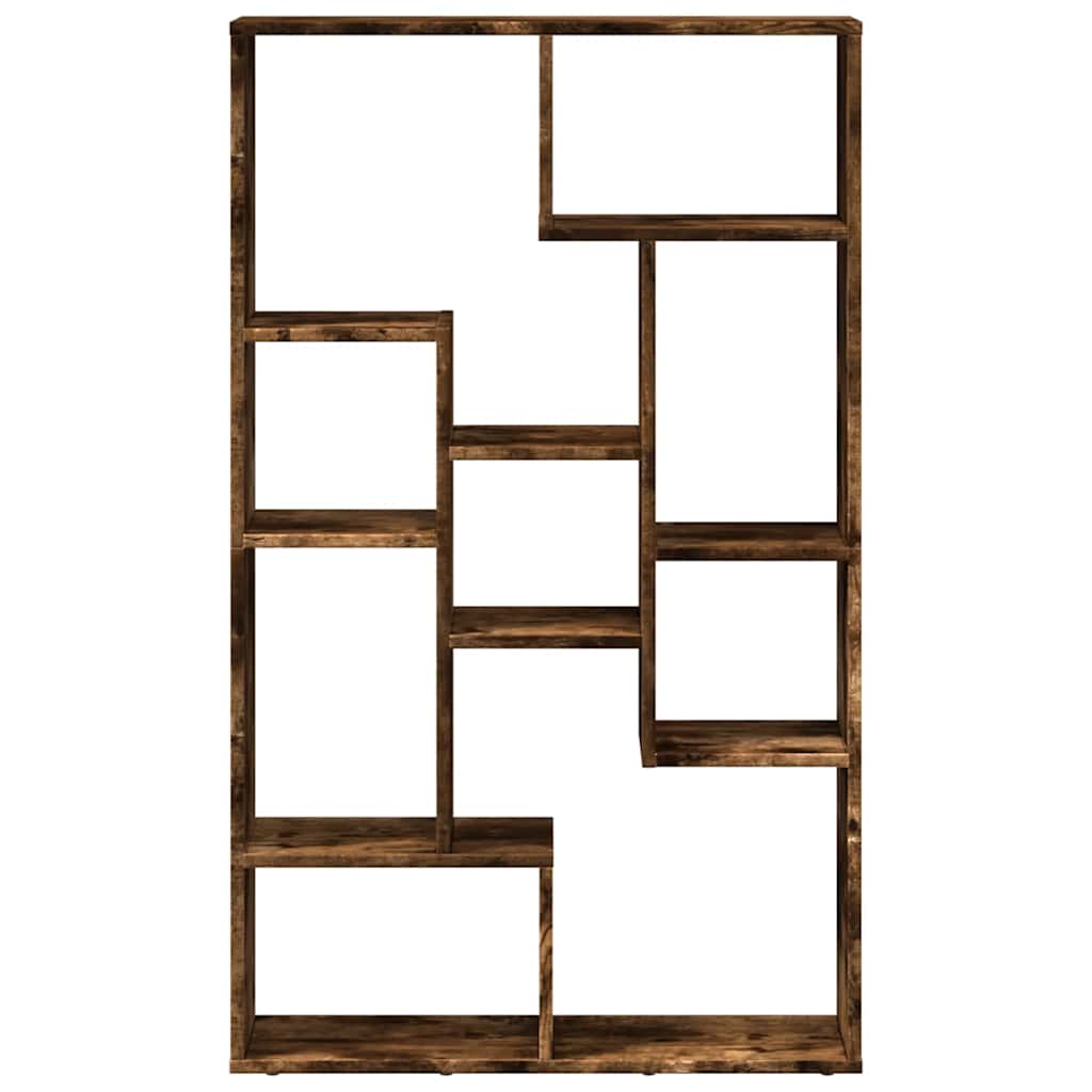 Bücherregal Räuchereiche 72x20x120,5 cm Holzwerkstoff