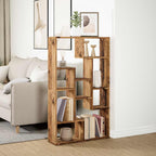 Bücherregal Altholz-Optik 72x20x120,5 cm Holzwerkstoff