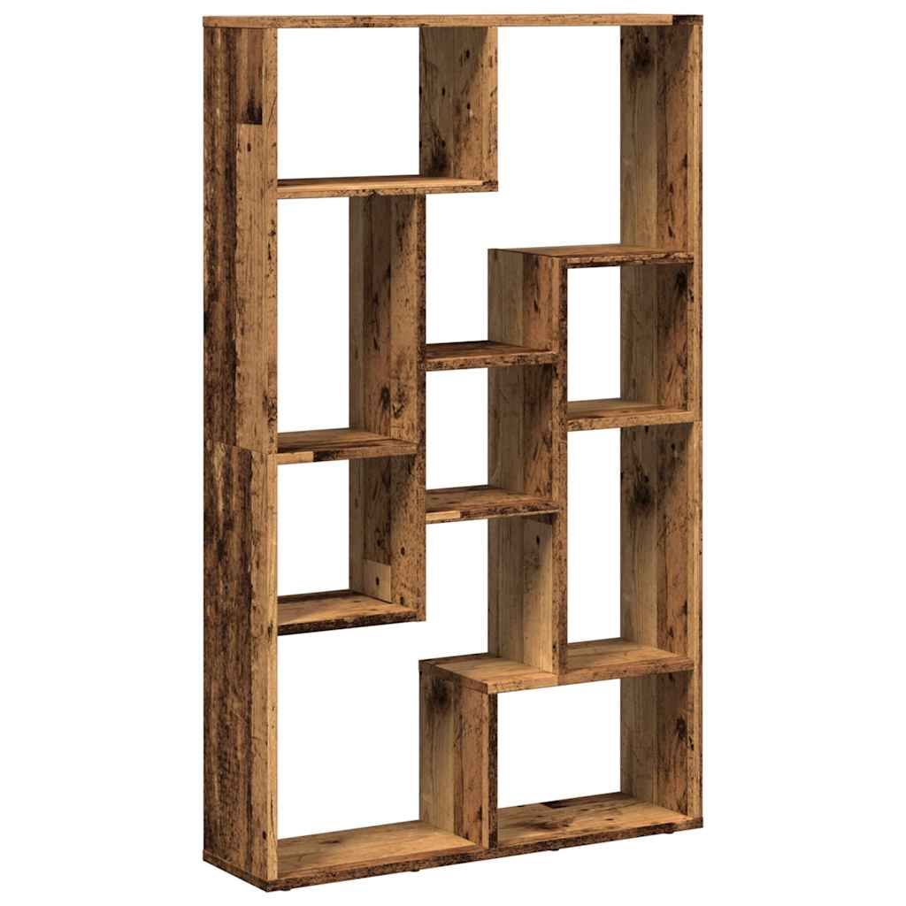 Bücherregal Altholz-Optik 72x20x120,5 cm Holzwerkstoff