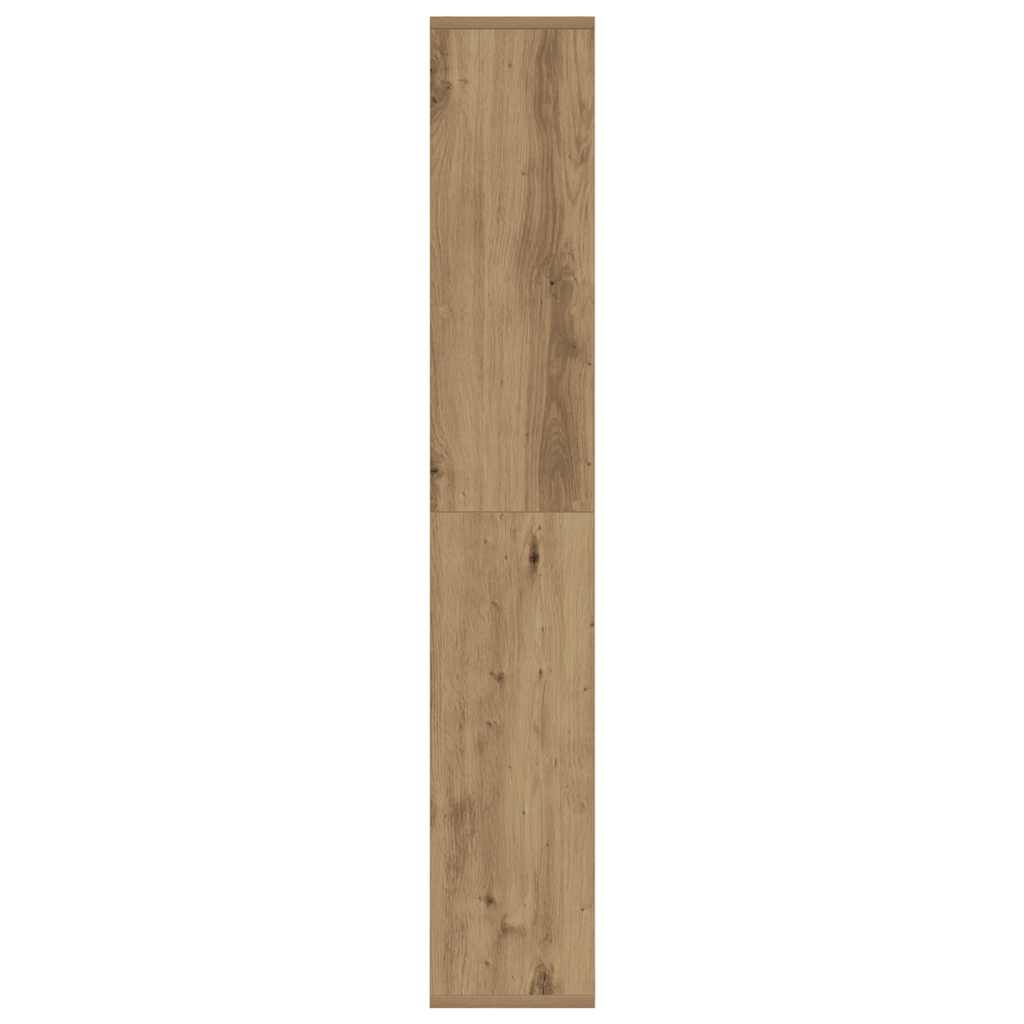 Bücherregal Artisan-Eiche 72x20x120,5 cm Holzwerkstoff
