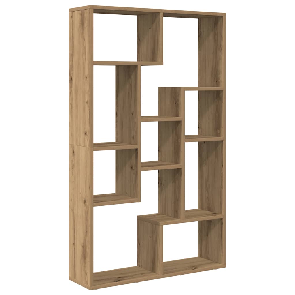 Bücherregal Artisan-Eiche 72x20x120,5 cm Holzwerkstoff