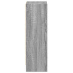 Bücherregal Grau Sonoma 40x24x76 cm Holzwerkstoff
