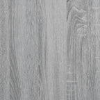 Bücherregal Grau Sonoma 40x24x176 cm Holzwerkstoff