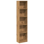 Bücherregal Artisian Oak 40 x 24 x 176 cm Holzwerkstoff