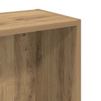 Bücherregal Artisan-Eiche 80x24x76cm Holzwerkstoff
