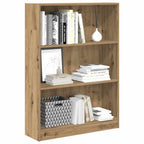 Bücherregal Artisan-Eiche 80x24x109 cm Holzwerkstoff