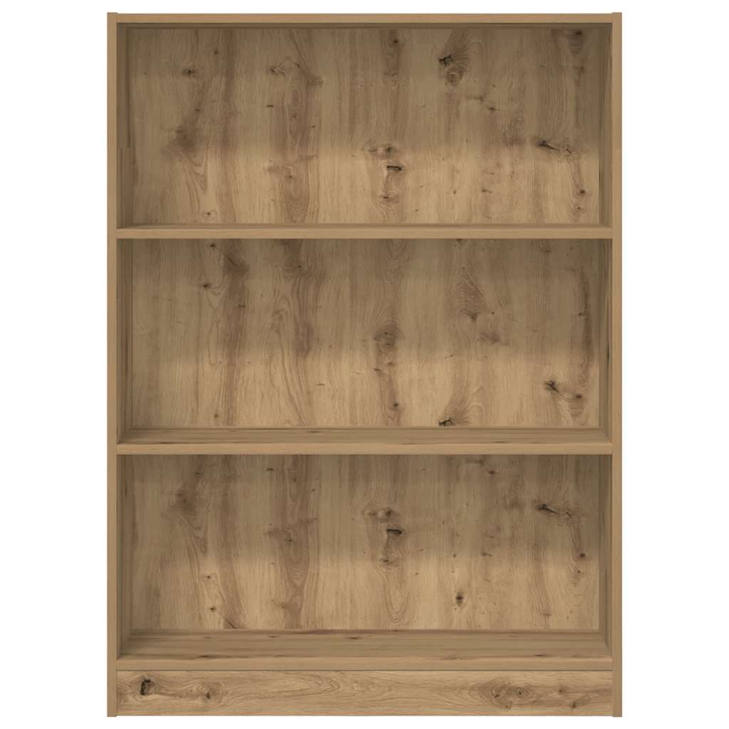 Bücherregal Artisan-Eiche 80x24x109 cm Holzwerkstoff