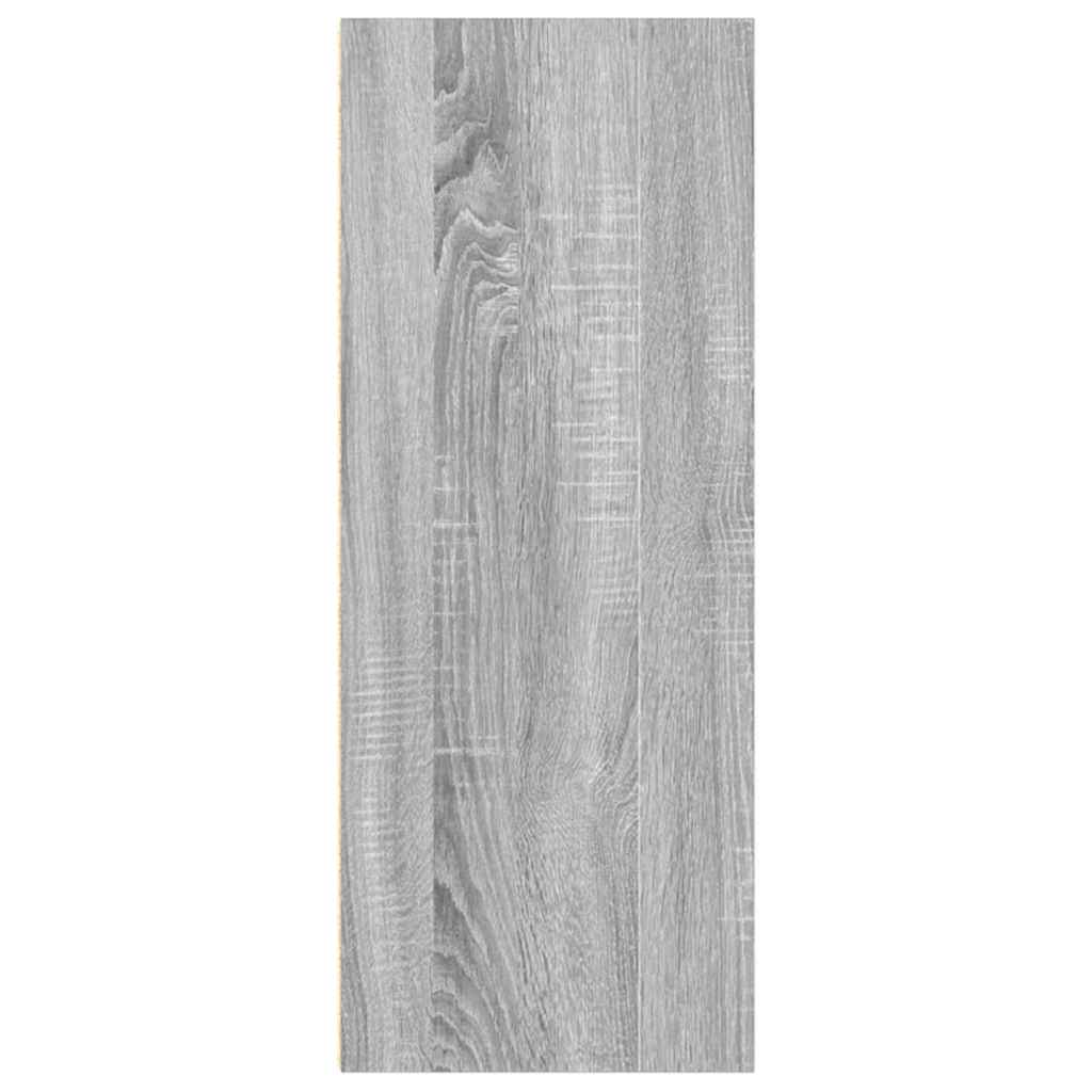 Bücherregal Grau Sonoma 40x30x77 cm Holzwerkstoff