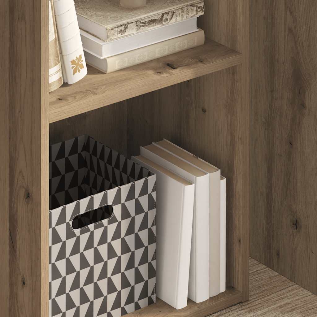 Bücherregal Artisan-Eiche 40x30x77 cm Holzwerkstoff