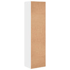 Bücherregal Weiß 40x30x152 cm Holzwerkstoff