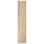 Bücherregal Sonoma-Eiche 40x30x152 cm Holzwerkstoff