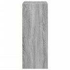 Bücherregal Grau Sonoma 60x30x77 cm Holzwerkstoff