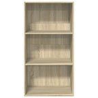 Bücherregal Sonoma-Eiche 60x30x114 cm Holzwerkstoff