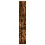 Bücherregal Räuchereiche 60x30x189 cm Holzwerkstoff