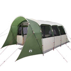 Familienzelt mit Dach Grün und Weiß 576 x 325 x 213 cm