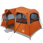 Familienzelt mit Dach Orange und Orange 435 x 255 x 216 cm