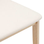 Esszimmerstühle mit Kissen 2 Stk. Massivholz Gummibaum