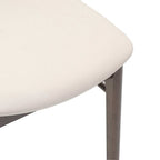 Esszimmerstühle mit Kissen 2 Stk. Braun Massivholz Gummibaum