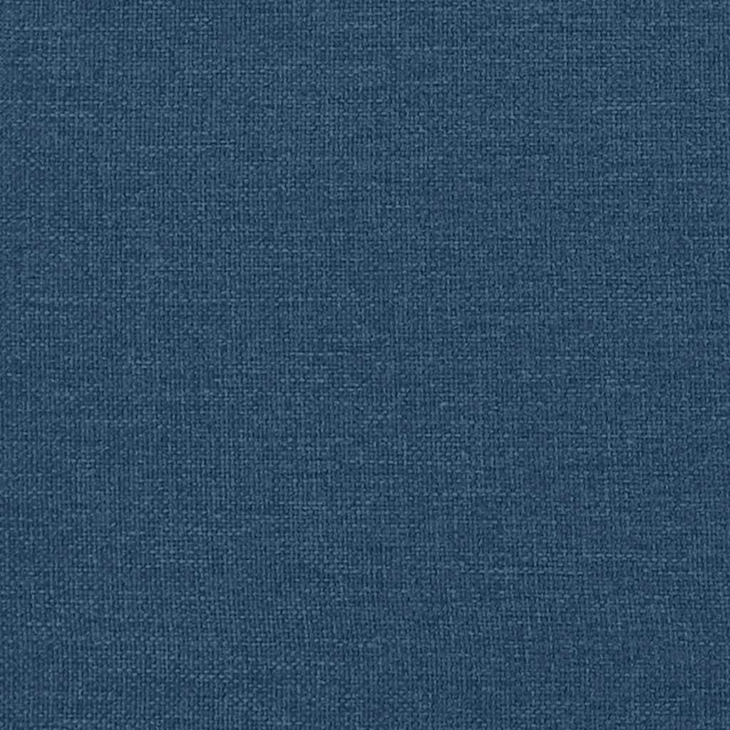 Esszimmerstühle 4 Stk. Blau Stoff