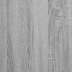 Badezimmerschrank mit Rollenhalter Grau Sonoma 20,5x22x90 cm