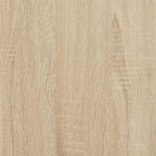 Badezimmerschrank mit Rollenhalter Sonoma-Eiche 20,5x20x90 cm
