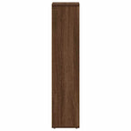 Badezimmerschrank mit Rollenhalter Braune Eiche 20,5x20x90 cm