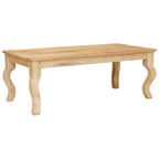 Couchtisch Braun 110 x 55 x 40 cm Massivholz Mango