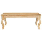 Couchtisch Braun 110 x 55 x 40 cm Massivholz Mango