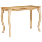 Couchtisch Braun 110 x 55 x 77 cm Massivholz Mango