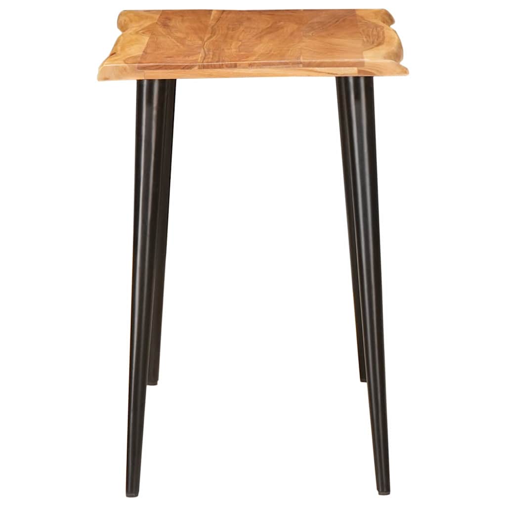 Esstische Braun und Schwarz 110 x 55 x 78 cm Massivholz Mango