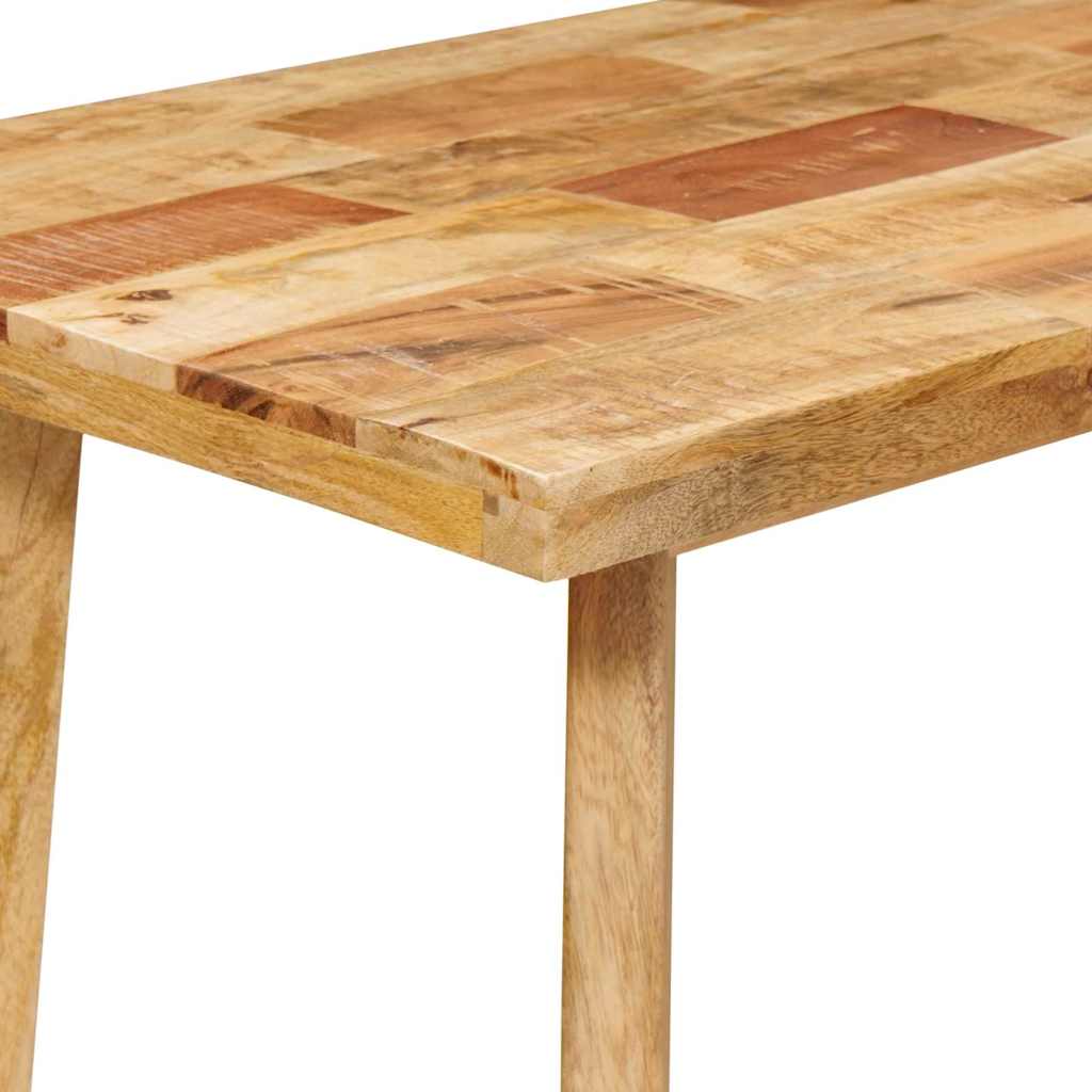 Esstisch Natur 100 x 55 x 75 cm Massivholz Mango