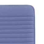 Esszimmerstühle 2 Stk. Jeansblau Stoff