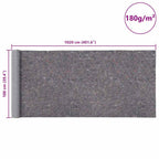Rutschfestes Malervlies 10 m 180 g/m² Grau