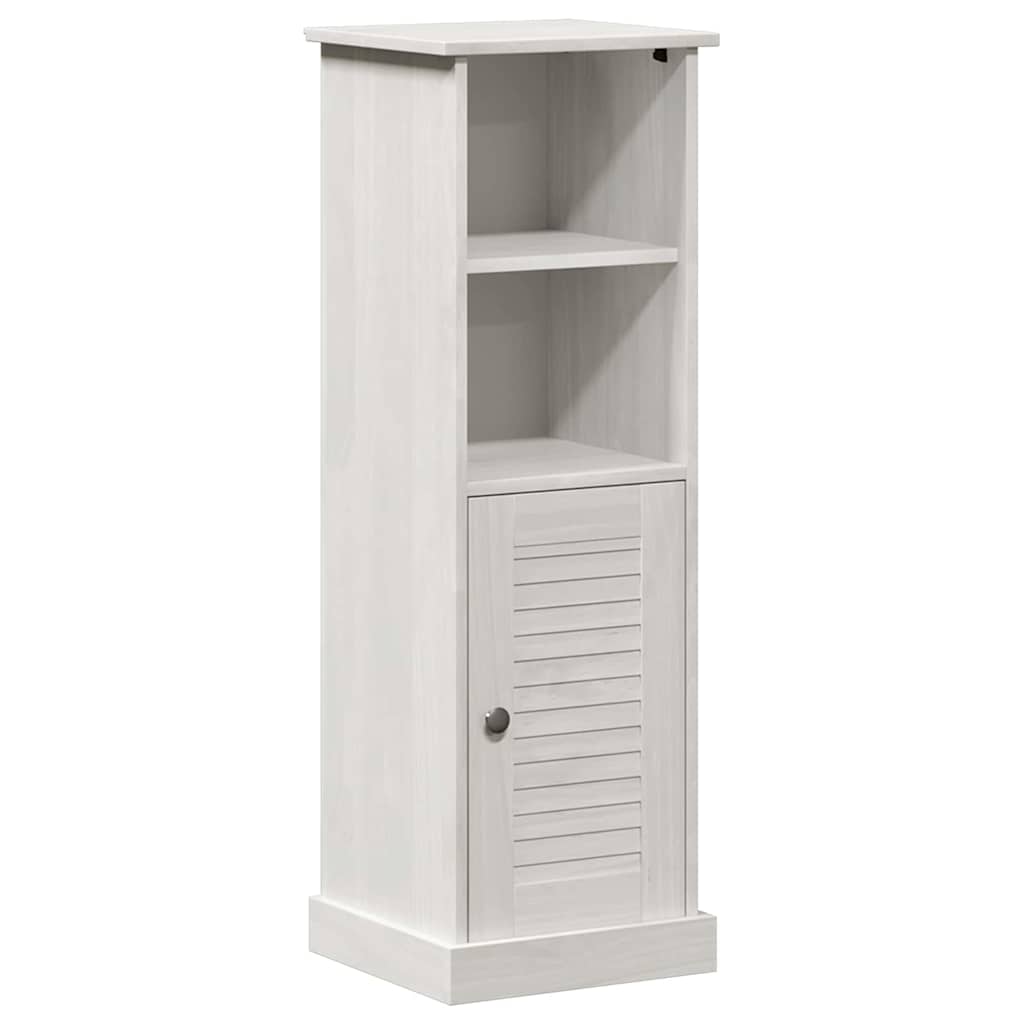 Badezimmermöbel-Set VIGO 5 pcs Antik Weiß Massives Kiefernholz