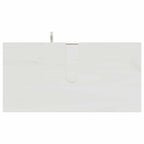 Badezimmermöbel-Set VIGO 5 pcs Antik Weiß Massives Kiefernholz