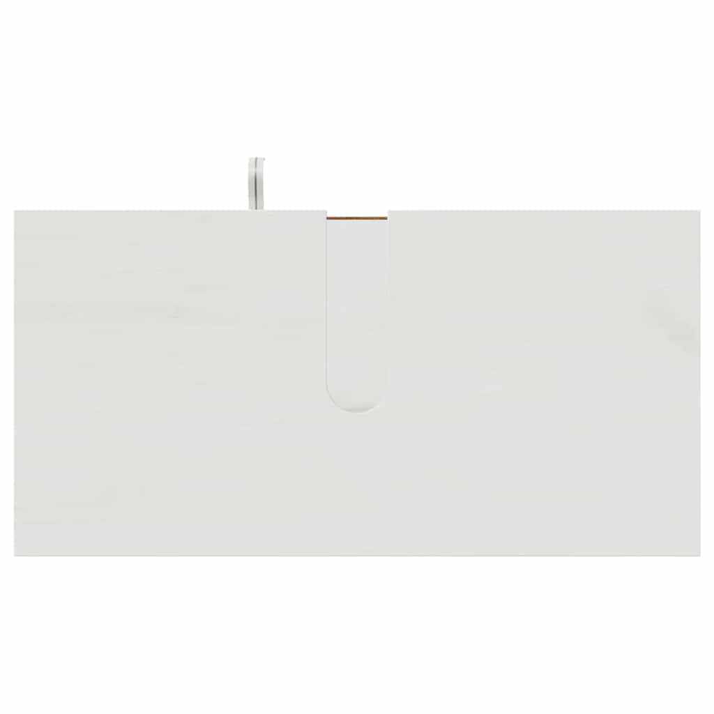 Badezimmermöbel-Set VIGO 5 pcs Antik Weiß Massives Kiefernholz