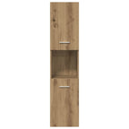 4-tlg. Badmöbel-Set Artisan-Eiche Holzwerkstoff