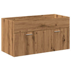 4-tlg. Badmöbel-Set Artisan-Eiche Holzwerkstoff