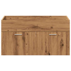 4-tlg. Badmöbel-Set Artisan-Eiche Holzwerkstoff