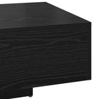Couchtisch Schwarz Eichen-Optik 85 x 55 x 31 cm