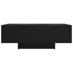 Couchtisch Schwarz Eichen-Optik 85 x 55 x 31 cm