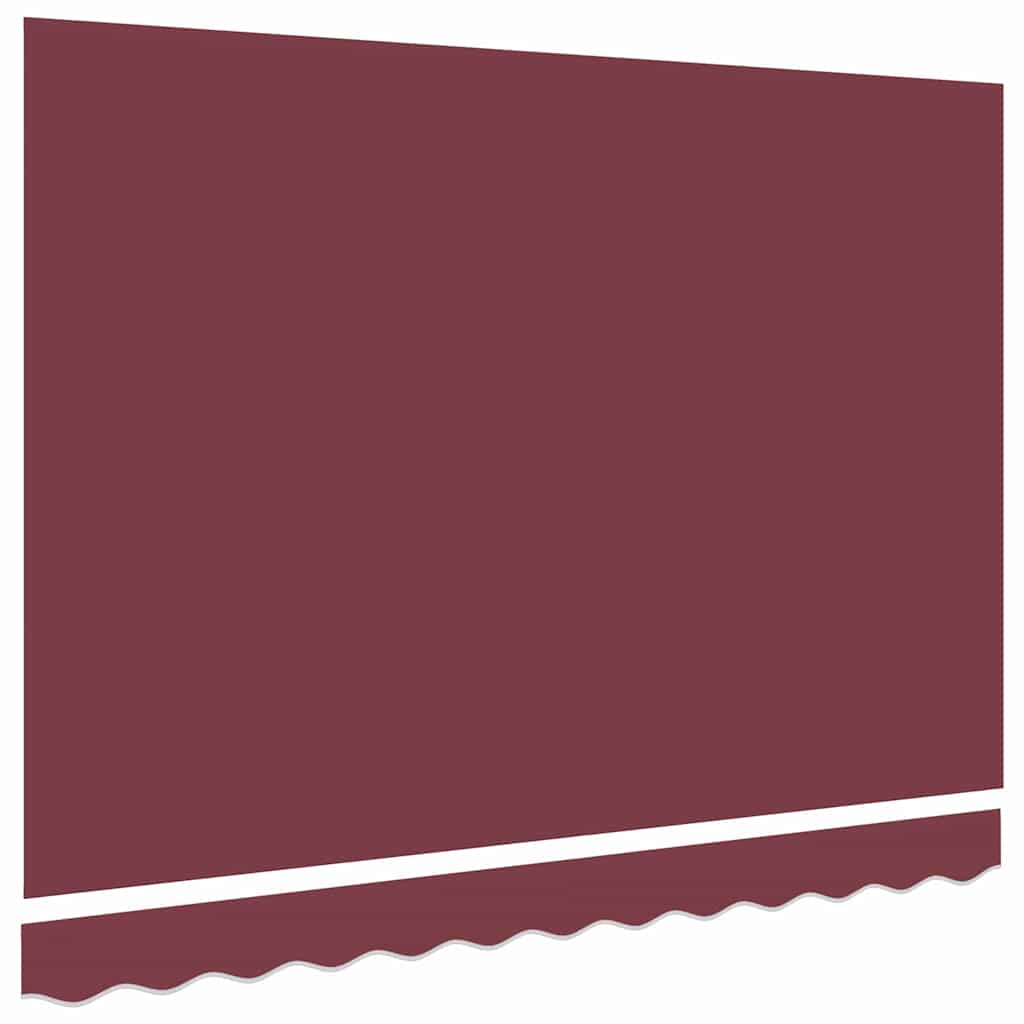 Markisenersatzstoff Bordeauxrot 2,5 x 2 m Polyester