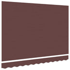 Markisenersatzstoff Braun 2,5 x 2 m Polyester