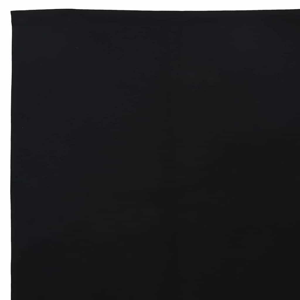 Markisenersatzstoff Schwarz 3,5 x 2,5 m Polyester