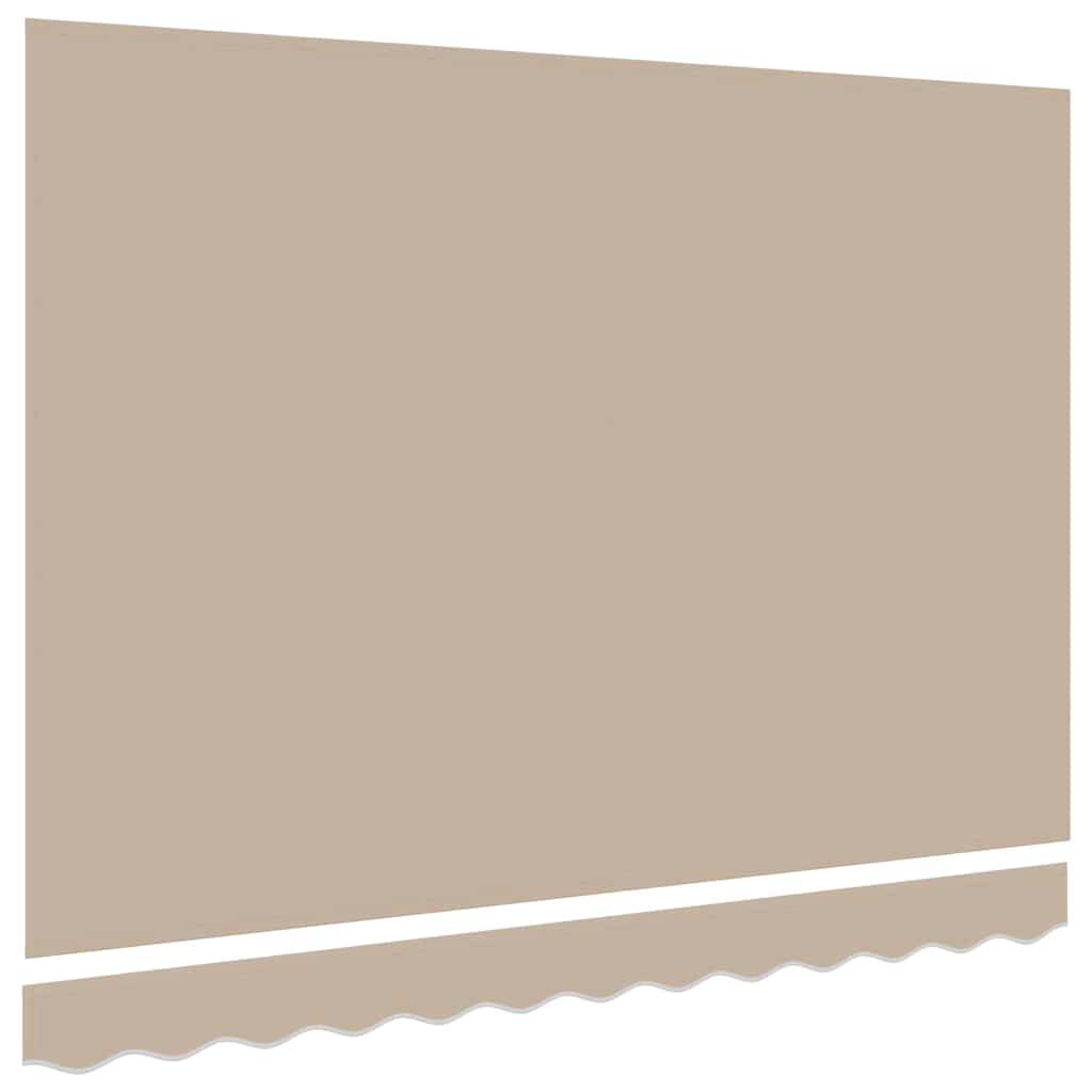 Markisenersatzstoff Beige 3,5 x 2,5 m Polyester