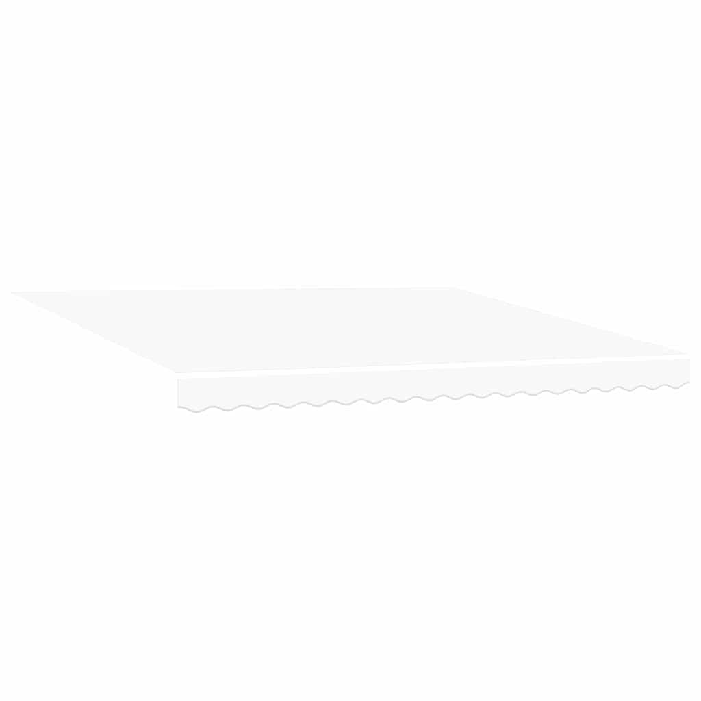 Markisenersatzstoff Weiß 4 x 3 m Polyester